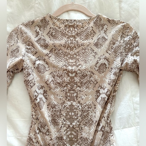 Leith Python print Bodysuit sz XS - Picture 5 of 7